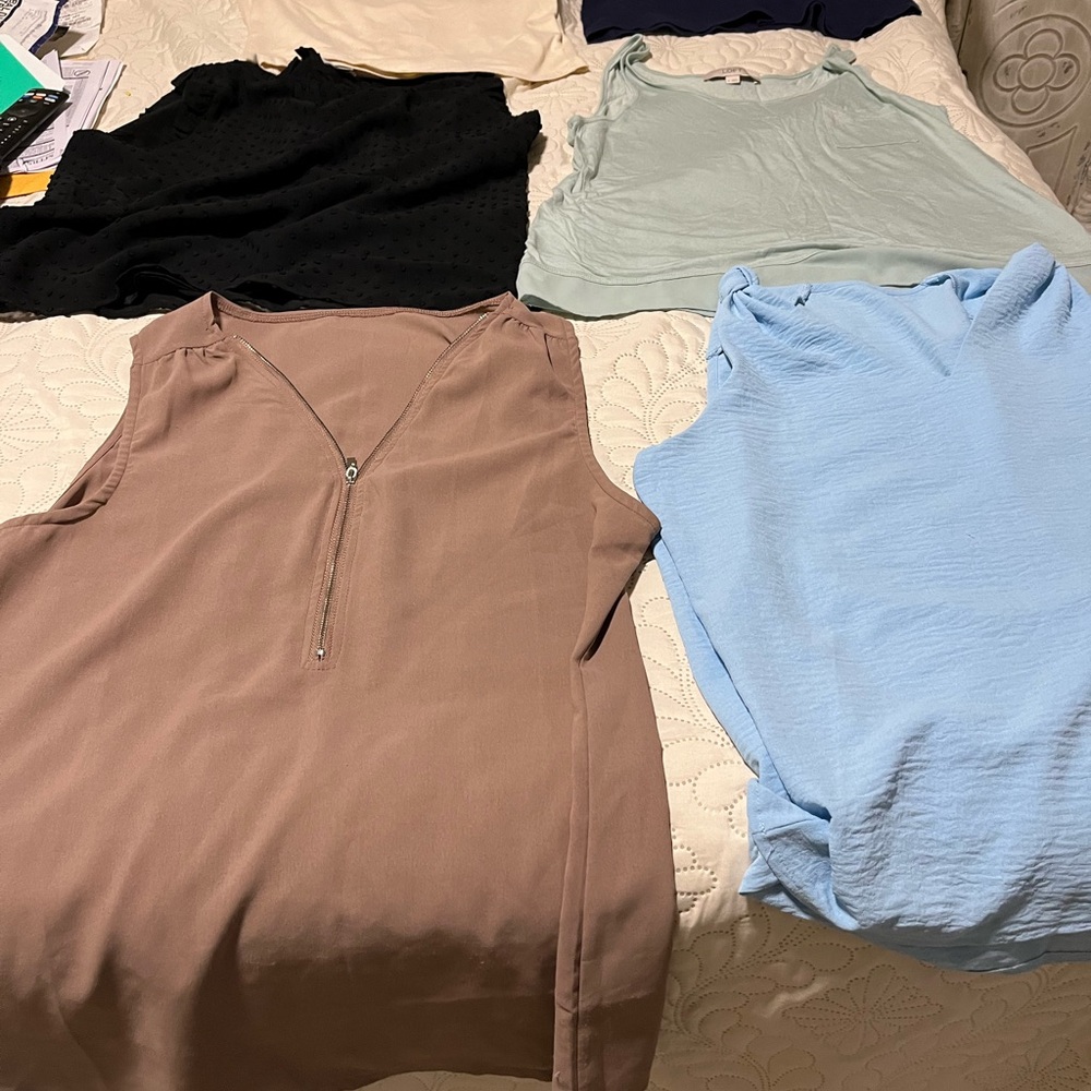 Sleeveless Zip-Front Women’s Top - Brown and many more Tops